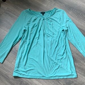 Talbots stretch knit 3/4 sleeve top